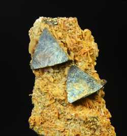 Chalcopyrite - Bottino Mine, Stazzema, Lucca Province, Tuscany, Italy